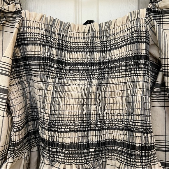 Zara Check Stretch top - Picture 5 of 11